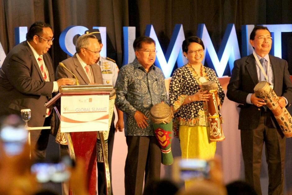 Buka Kongres Diaspora, Wapres JK Ajak Peserta dan Menteri Wisata ke Malino