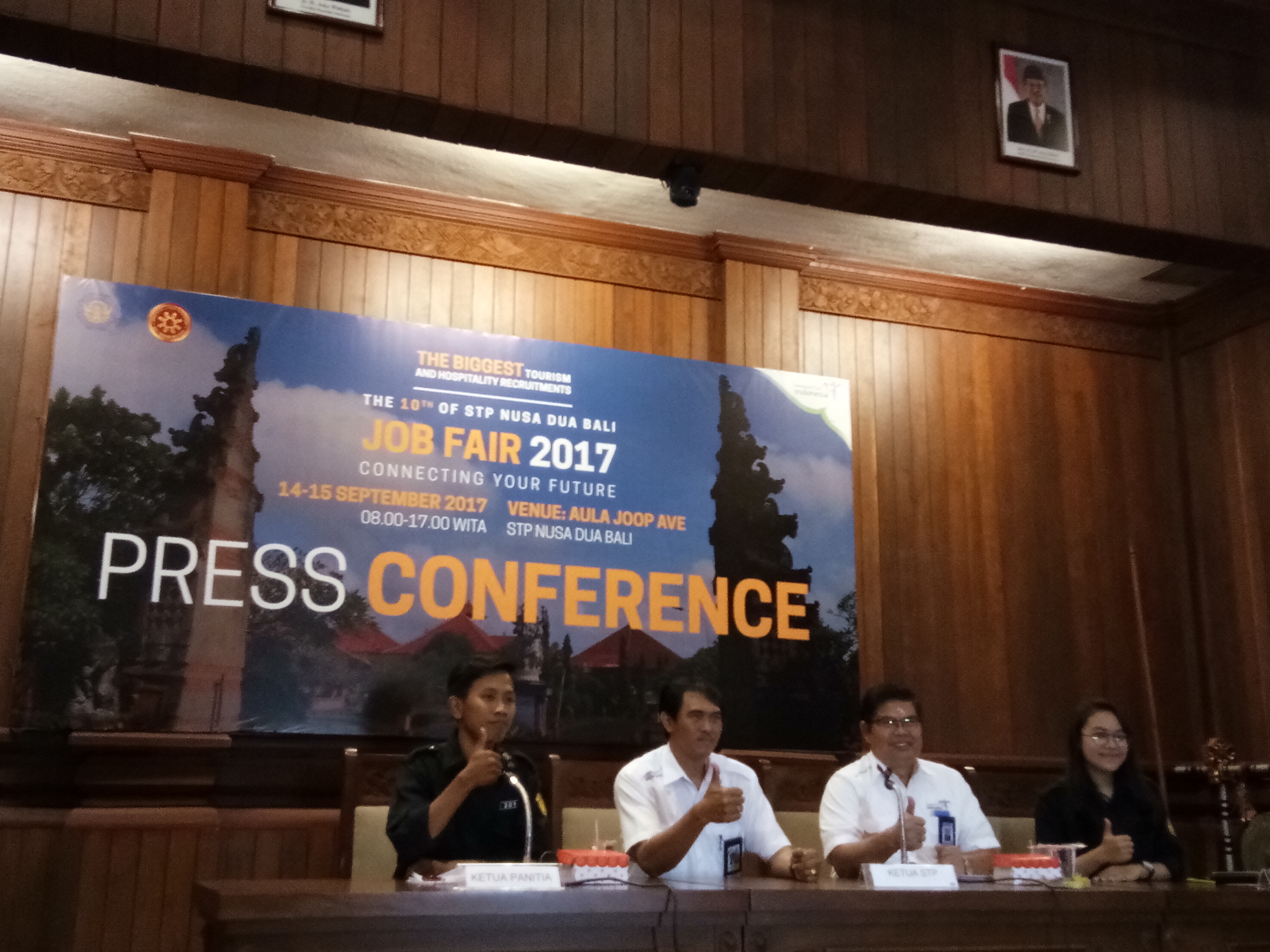 17.457 Lowongan Pekerjaan Tersedia di Job Fair ke-10 STP Bali