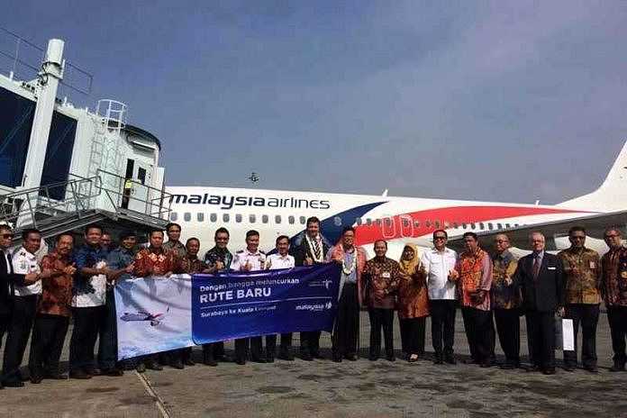 Terbang ke Surabaya, Malaysia Airline Bawa Investor Asal Malaysia