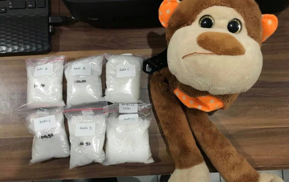 Polda Bali Sita 592,92 Gram Sabu dari Seorang Ibu Rumah Tangga