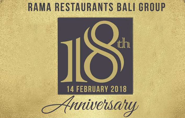 18th Anniversary of Rama Restaurants Bali Group