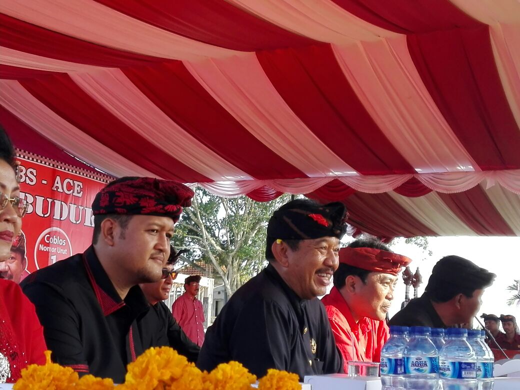 Sebanyak 250 Penari Pendet Meriahkan Deklarasi Koster – Ace di Mengwi