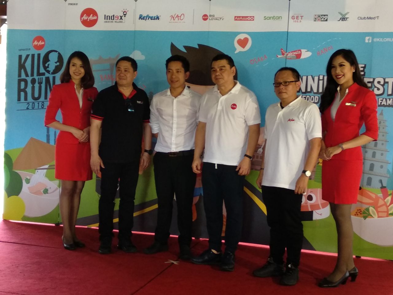 Demi Menggairahkan Pariwisita Bali, Index-Air Asia Meluncur “Kilorun 2018 Bali”