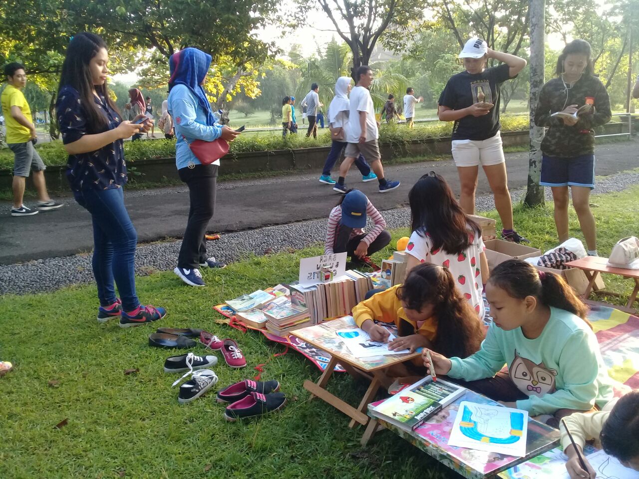 Perpustakaan Kaget, Cara Baru Komunitas GPAN Bali Tingkatkan Literasi