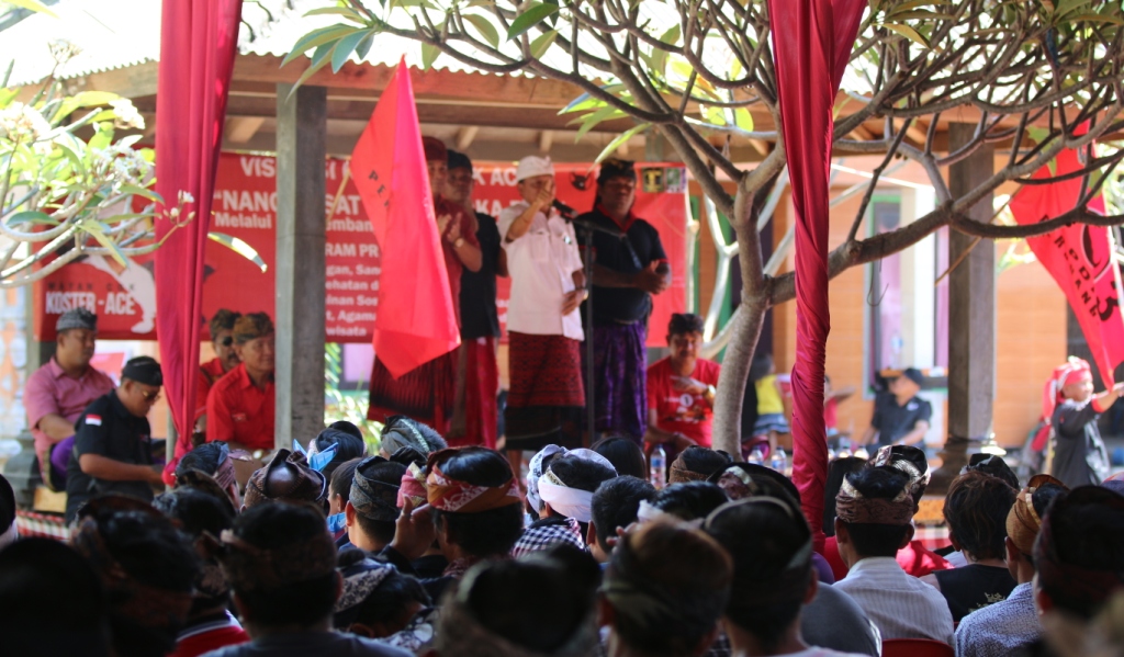 One Village One Product, Program Koster – Ace Untuk Masyarakat Bali