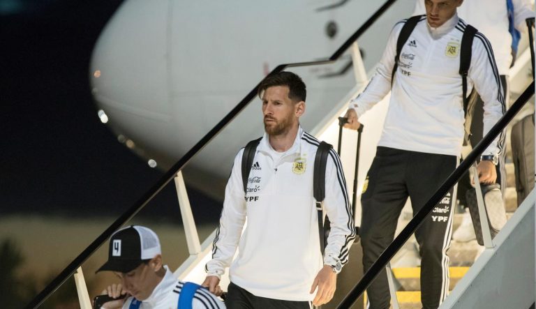 Timnas Argentina Numpang Jet The Rolling Stones ke Rusia