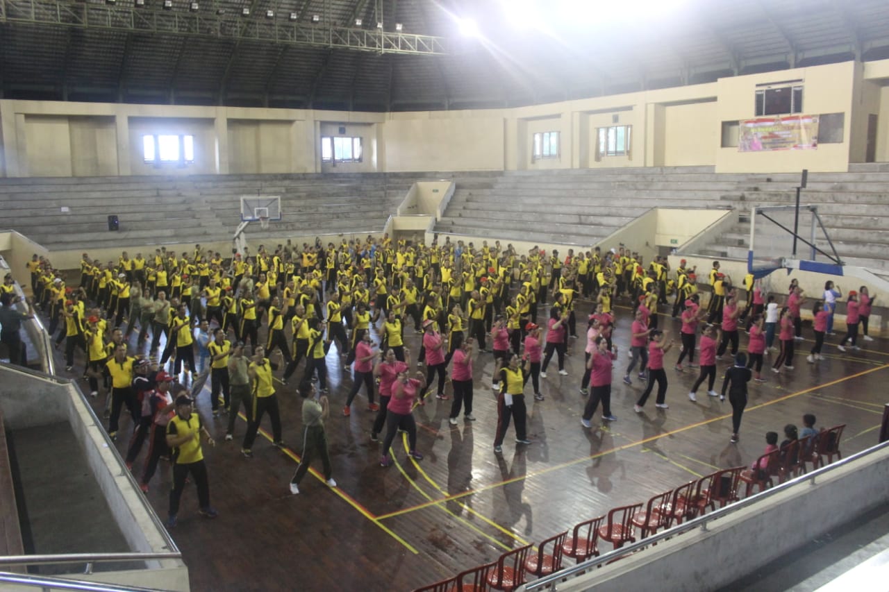 Polres Badung Pererat Kebersamaan Melalui Olah Raga