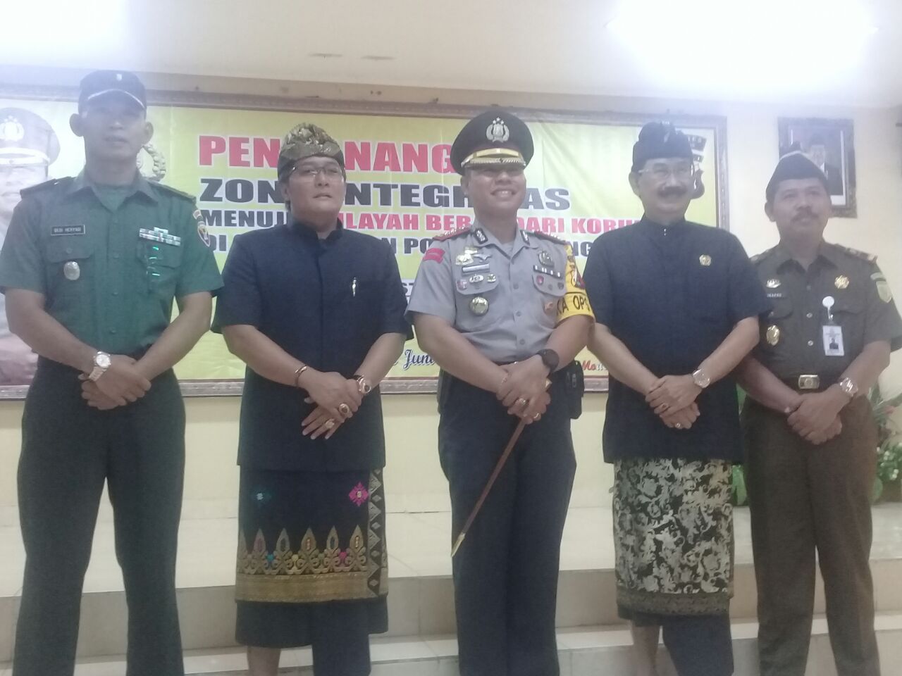 Bupati dan Kapolres Badung Bersinergi Berantas Korupsi