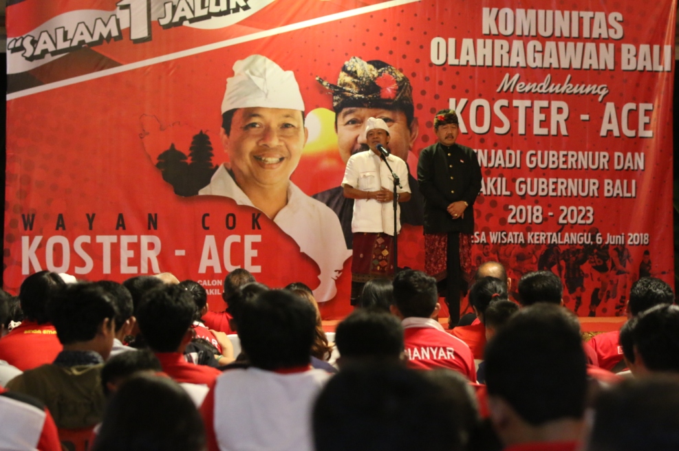 Perhatian Nyata Koster-Ace ke Semua Sektor Termasuk Olahraga dan Atletnya