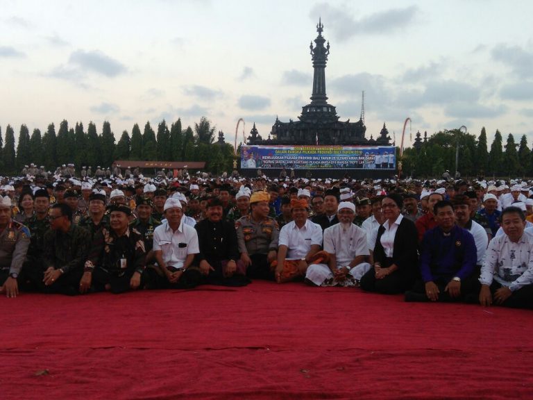 Tekad Semua Elemen Ciptakan Pilkada Bali yang Sportif, Aman dan Damai