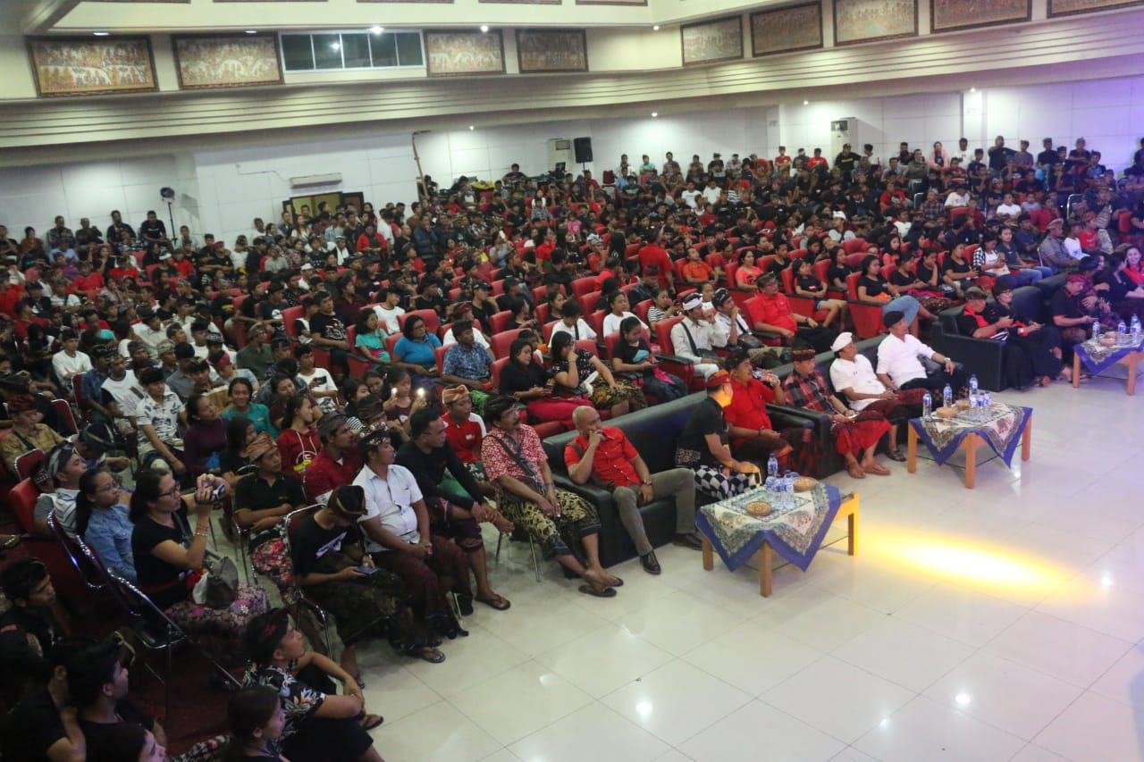 Antusiasme Generasi Muda Karangasem Dukung Koster-Ace