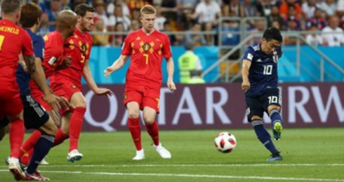 Jepang Tampil Berani, Belgia Kerepotan di Babak Pertama