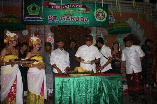 Wabup Suiasa Hadiri Puncak HUT Ke-55 ST Garuda