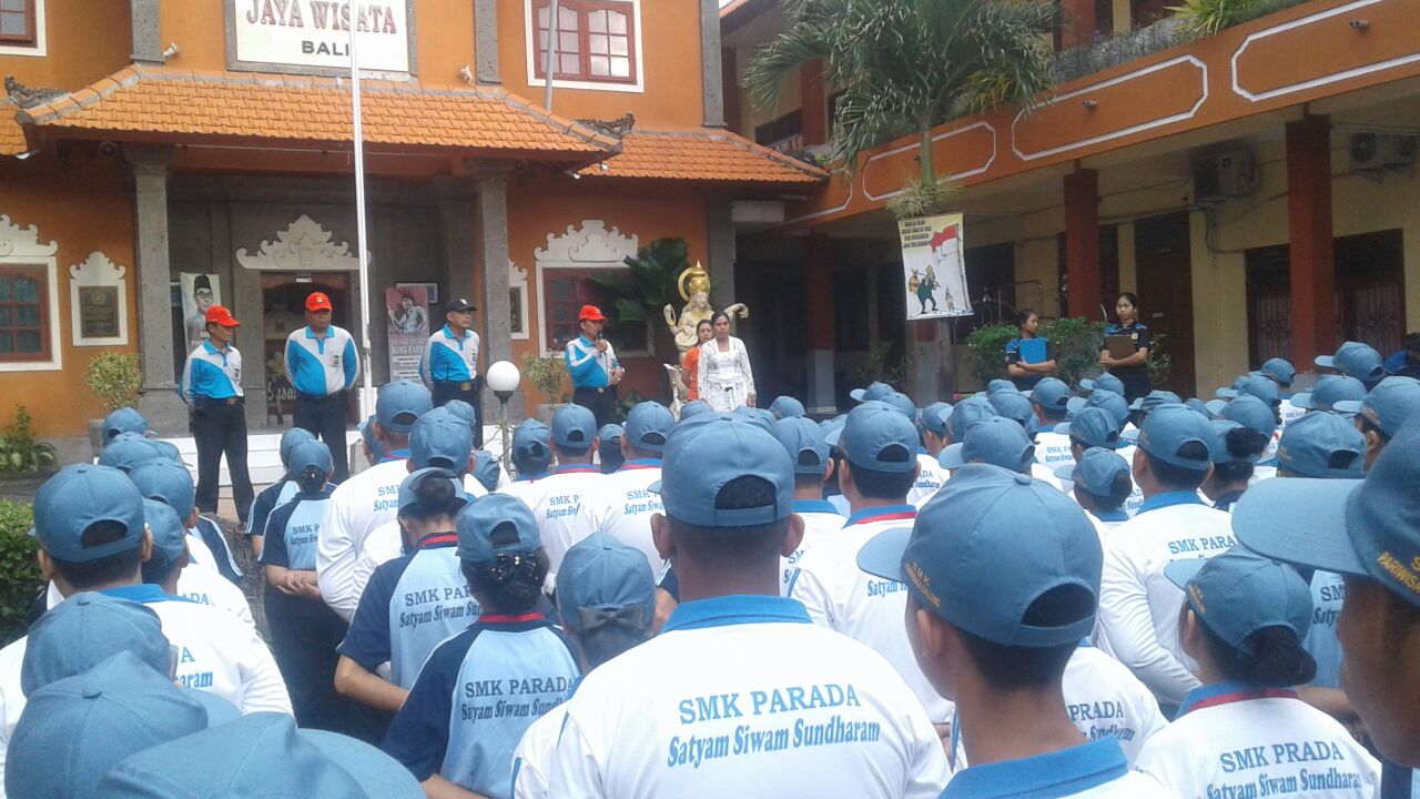 Polres Badung Beri Pesan Kantibmas Saat Ospek