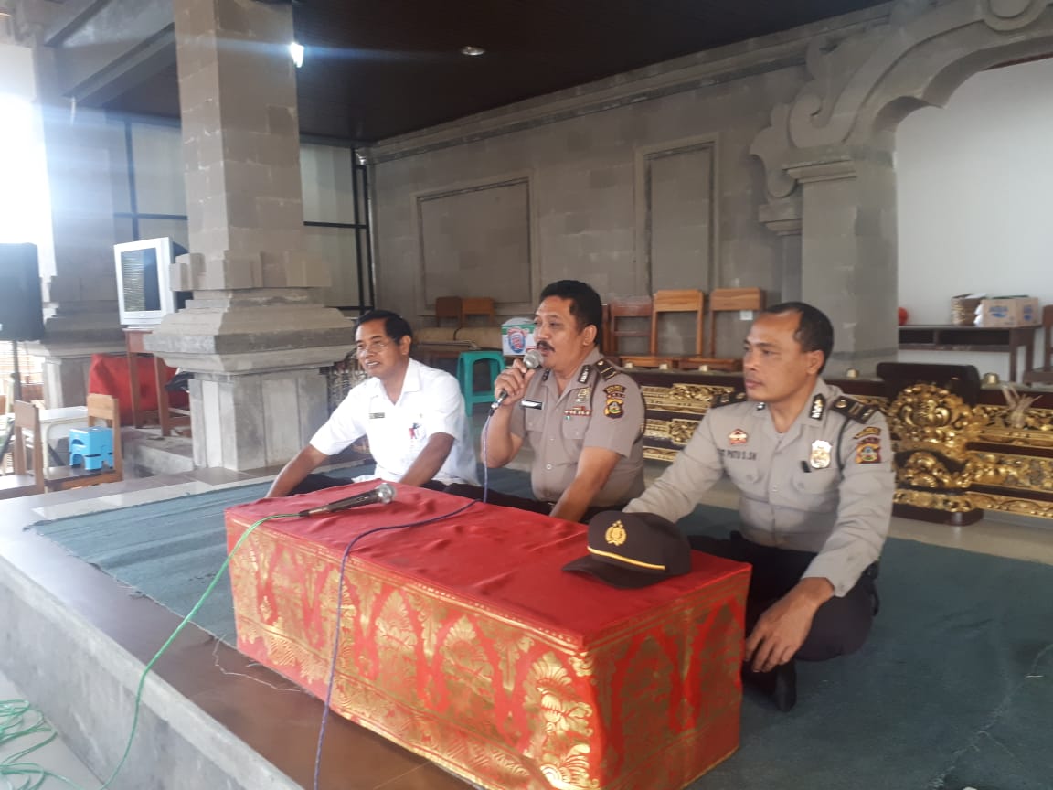 Guru di Badung Apresiasi Polri Sosialisasi Kantibmas Saat Ospek