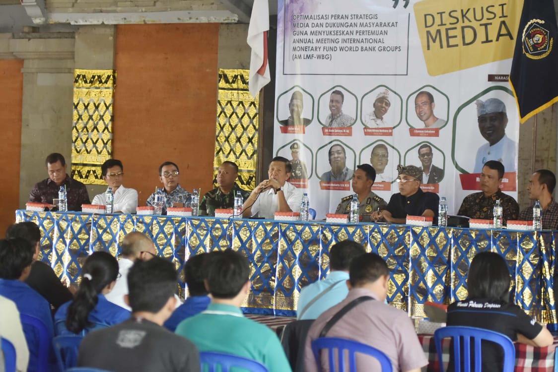 Media di Bali Deklarasi Sukseskan Sidang IMF dan World Bank