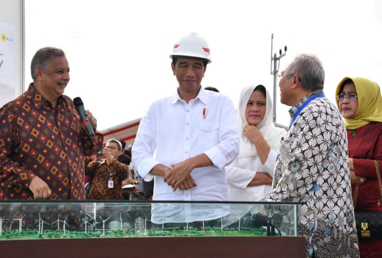 Presiden Resmikan PLTB Terbesar Di Indonesia