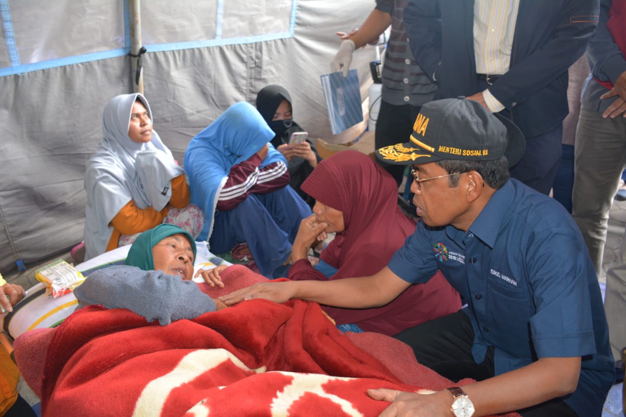Korban Gempa Lombok Tertangani Dengan Baik