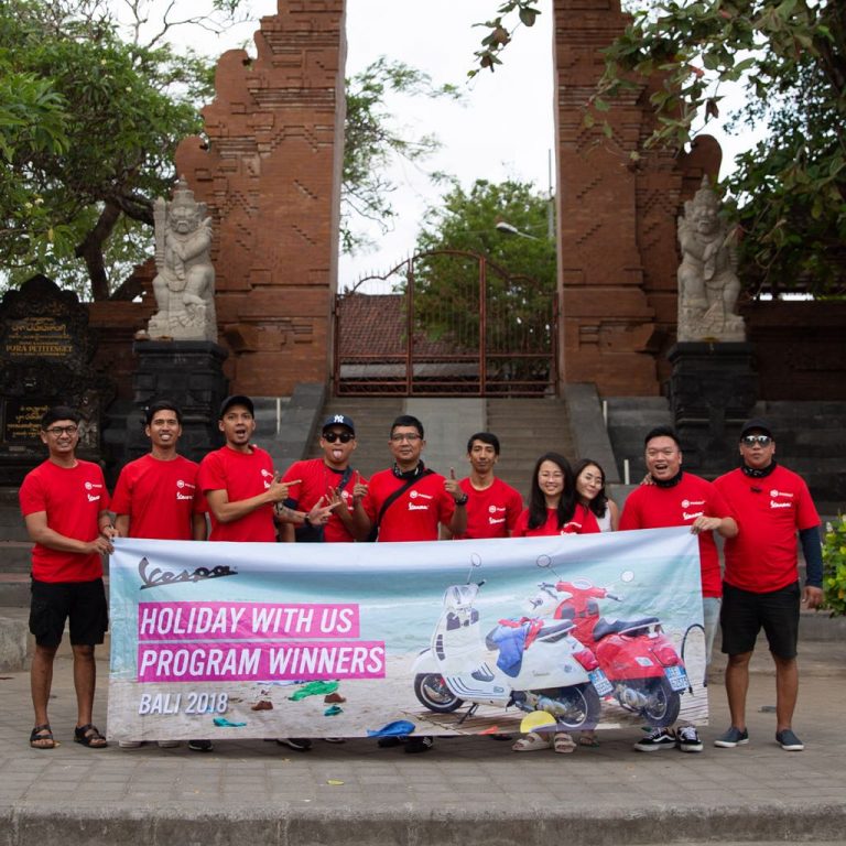 Piaggio Indonesia Manjakan Konsumen Lewat “Piaggio Vespa Escape Tour” di Bali