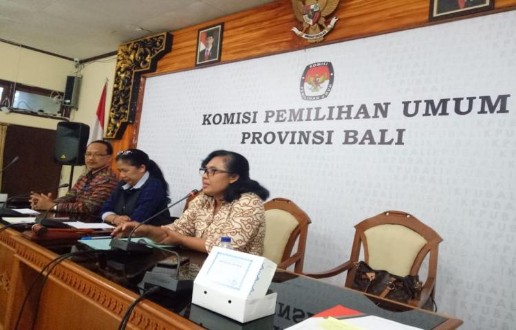 Tiga Juta Lebih Warga Bali Terdaftar Sebagai DPT Pileg Dan Pilpres Tahun 2019