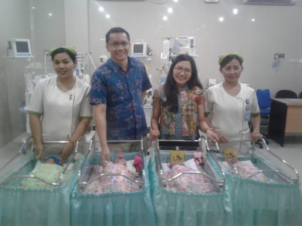 Bayi Kembar 4 Lahir Di RS Puri Bunda