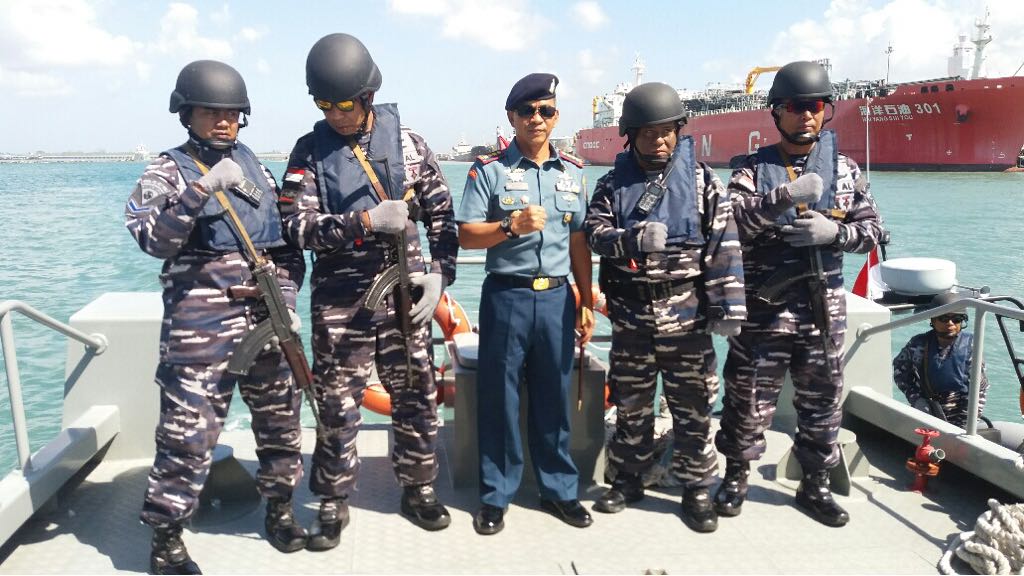 Danlanal Kukuhkan Pasukan Khusus Unit Reaksi Cepat Denpasar