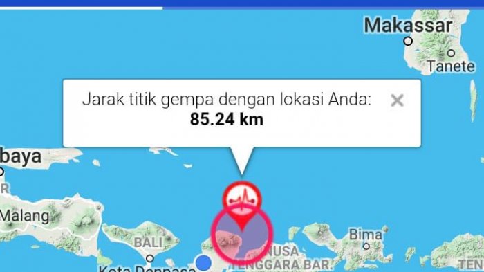 Gempa 7 SR Kembali Guncang Lombok