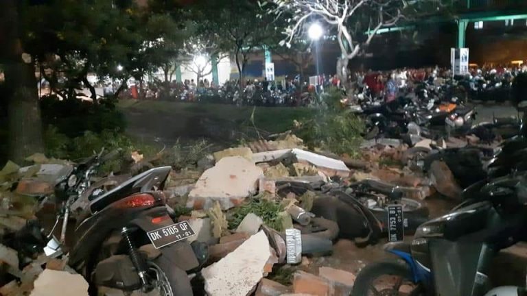 Sejumlah Bangunan di Bali Rusak Akibat Gempa