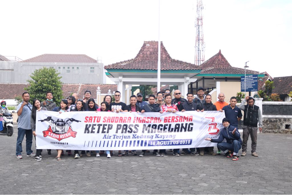 Satu Saudara Ngaspal Bersama Grand Aston Jogja