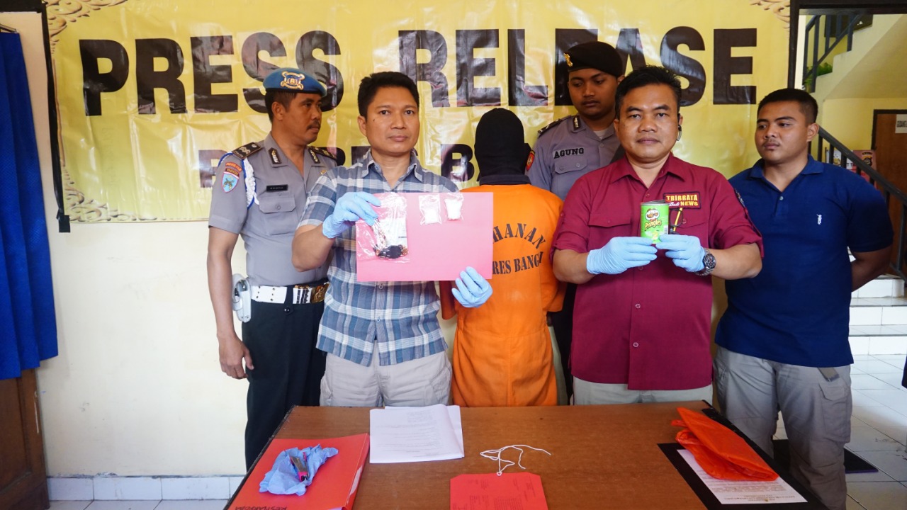 Bawa Shabu Ke Rutan Kelas II Bangli, AS Ditangkap