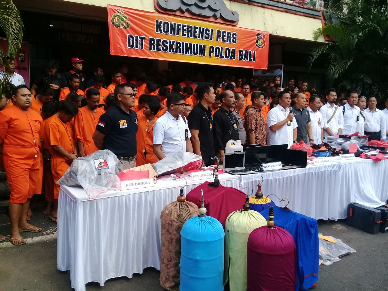 Polda Bali Umumkan : Pelaku Kejahatan Berhenti Atau Ditembak