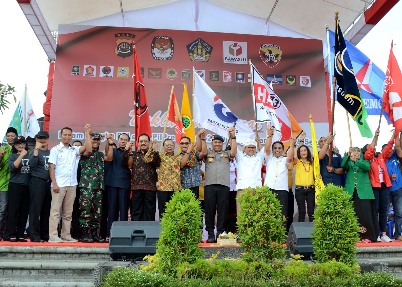 Polda Bali Inisiasi Pemilu Damai Di Bali