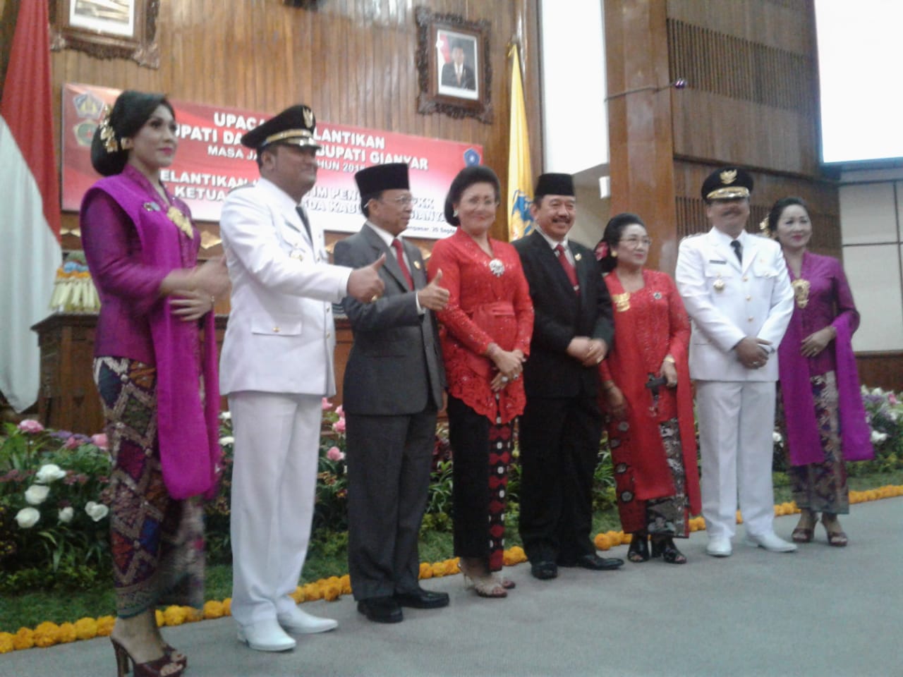 Gubernur Dan Bupati Gianyar Jamin Jokowi Menang 80 Persen Di Bali