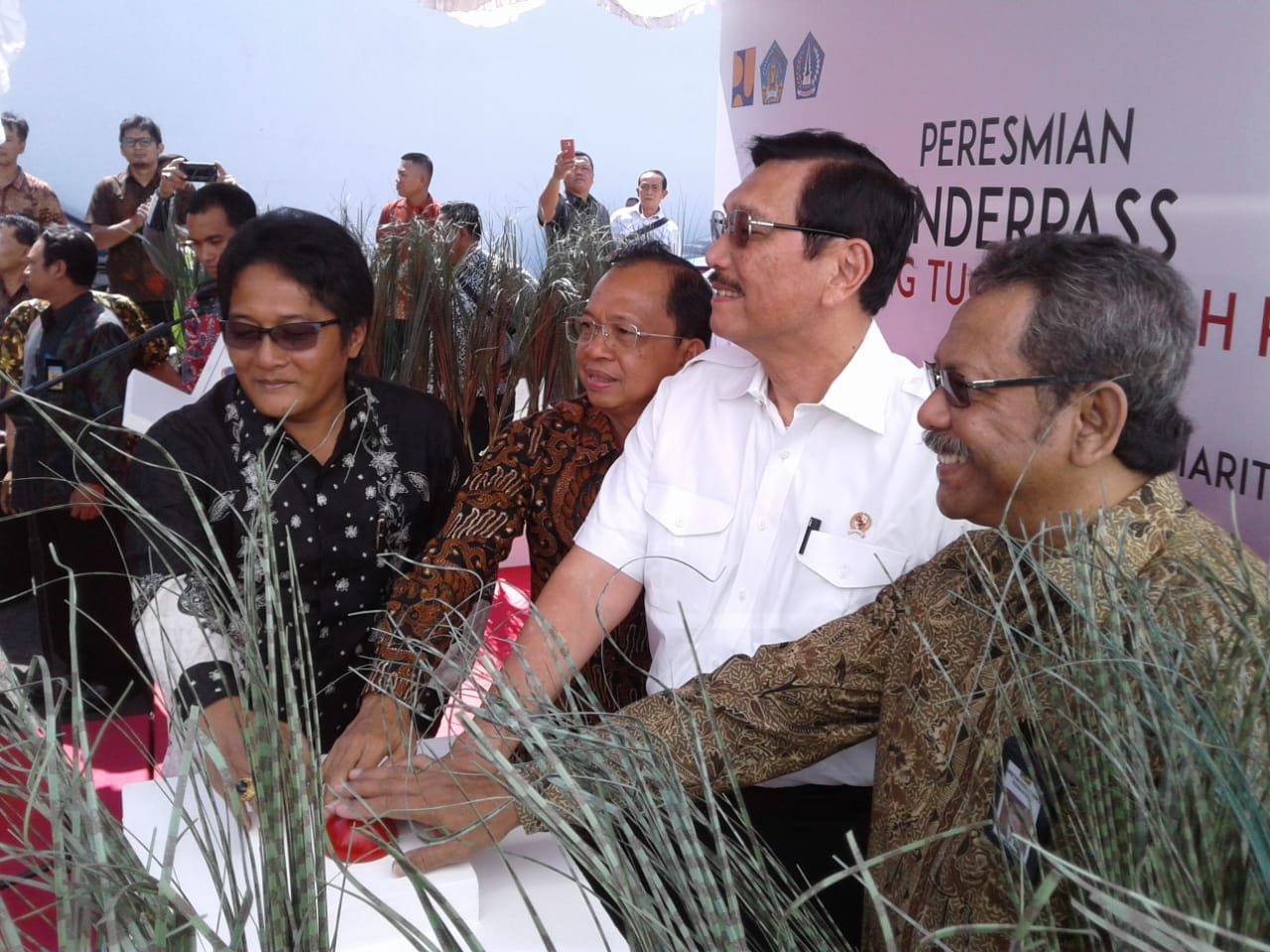 Underpass Simpang Tugu Ngurah Rai Diresmikan