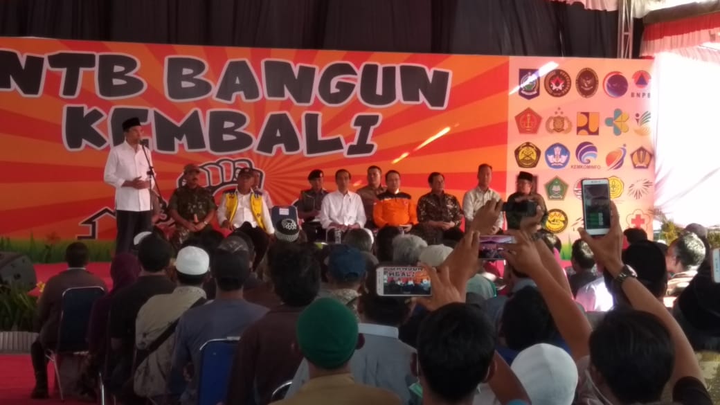 Lima Ribu Unit Rumah Korban Gempa Lombok Siap Dibangun