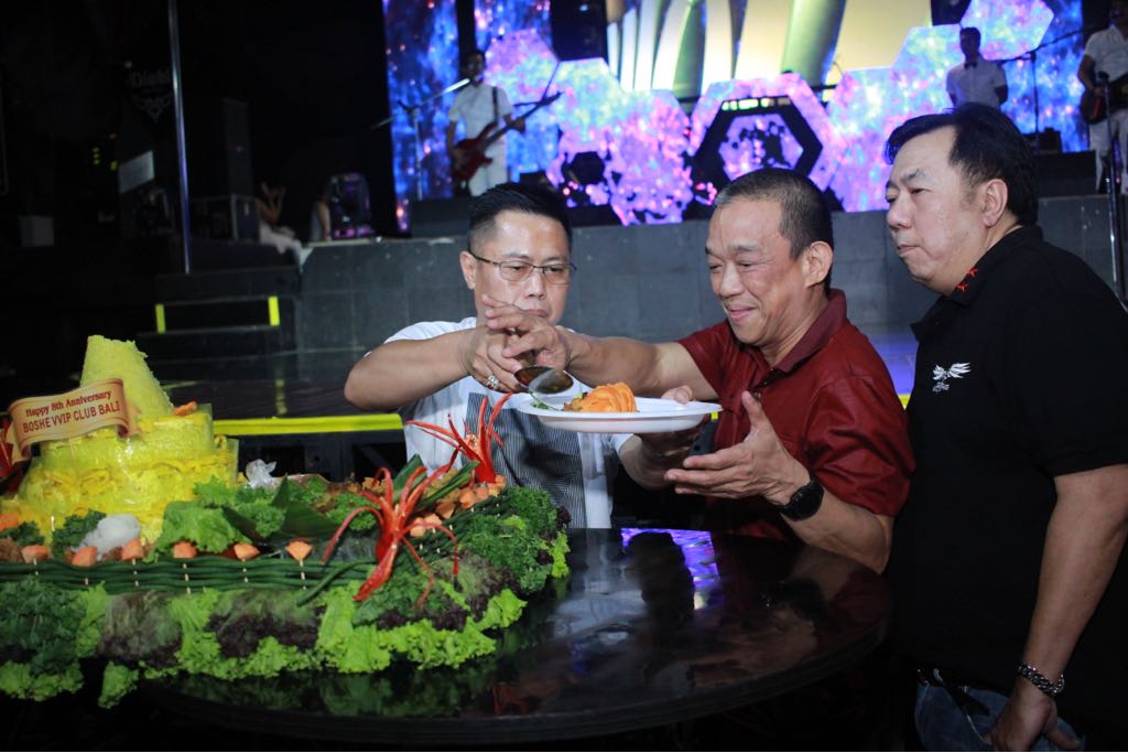 Ratusan Karyawan Rayakan Syukuran HUT Boshe VVIP Club Bali 2018