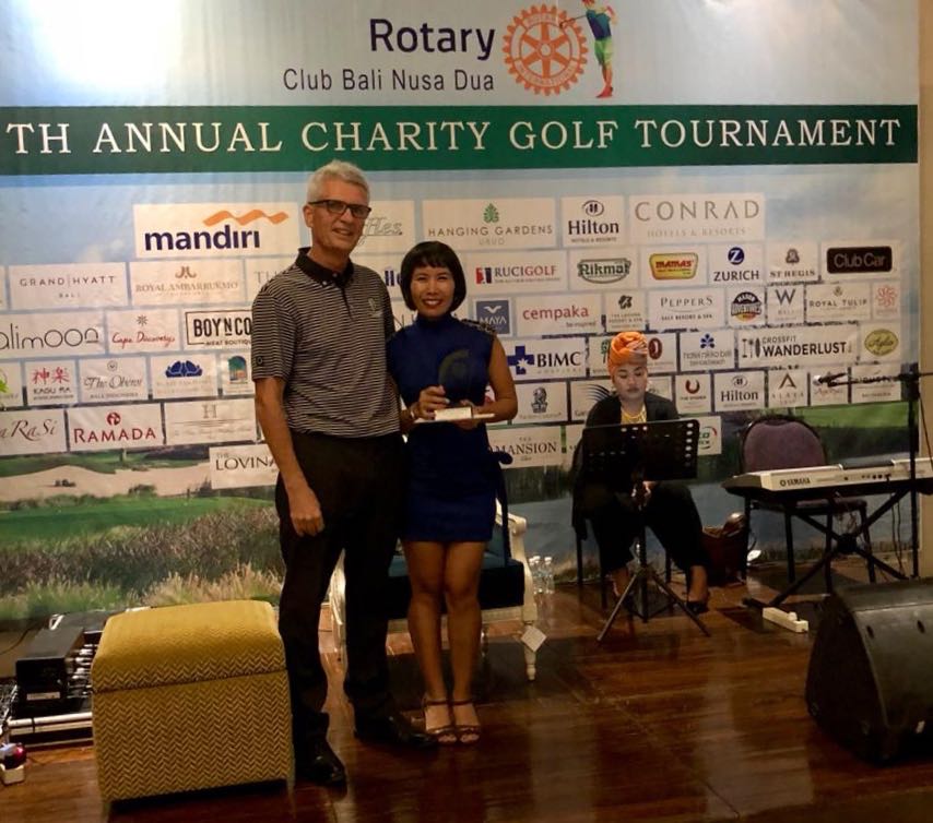 Lewat Golf, Rotary Kumpulkan Rp.190 Juta Untuk Korban Gempa Lombok