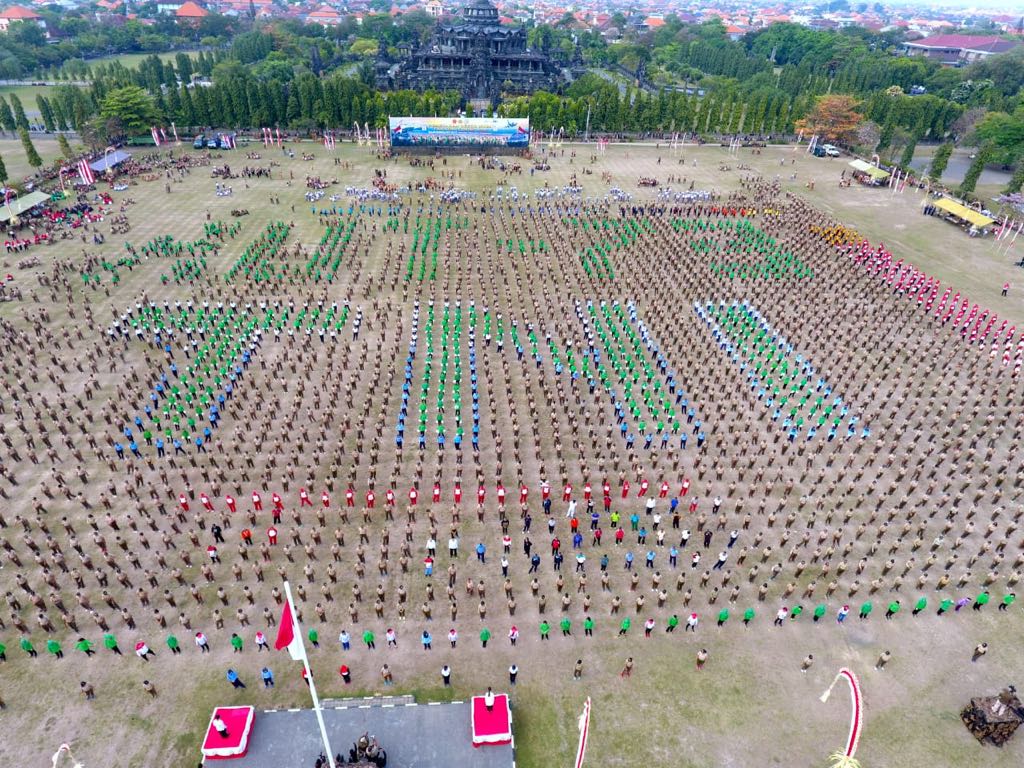 Semarak Tari Gemu Famire Pecahkan Rekor MURI