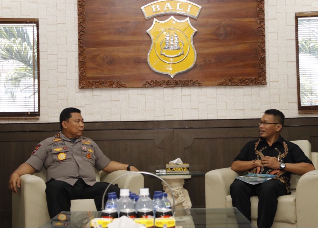 Kapolda Bali Terima Kunjungan Panitia Penyelenggara Rembuk Nasional Aksi Kebangsaan Perguruan Tinggi