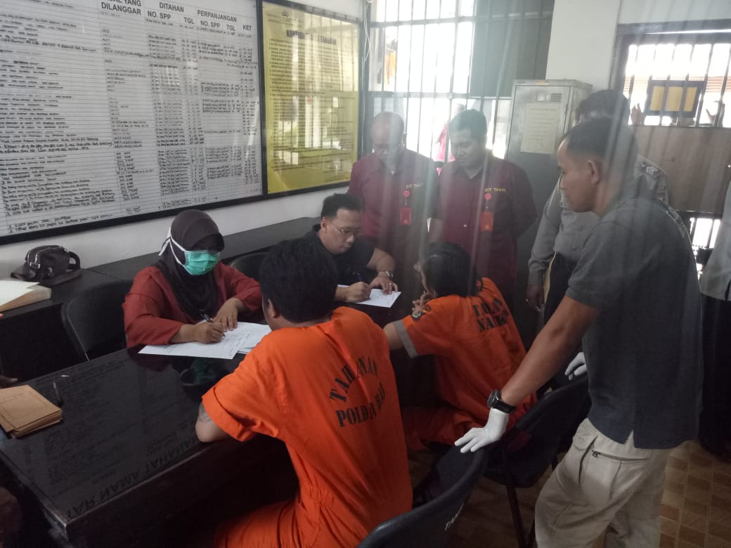 Pusdokkes Polri Kumpulkan Profil DNA Penghuni Rutan Polda Bali