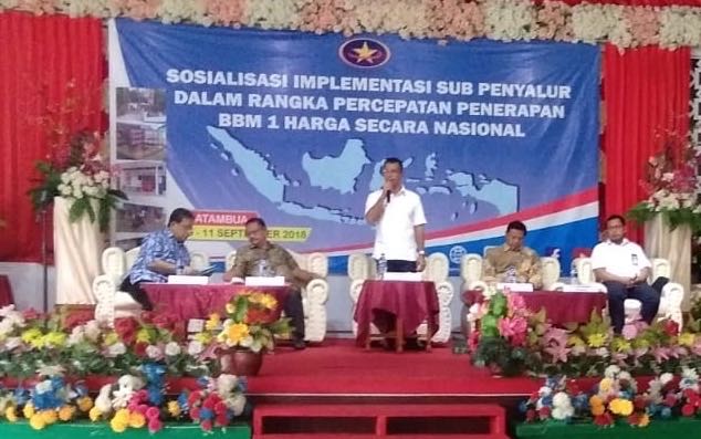 BPH Migas Gelar Sosialisasi Implementasi Sub Penyalur Di Kabupaten Belu