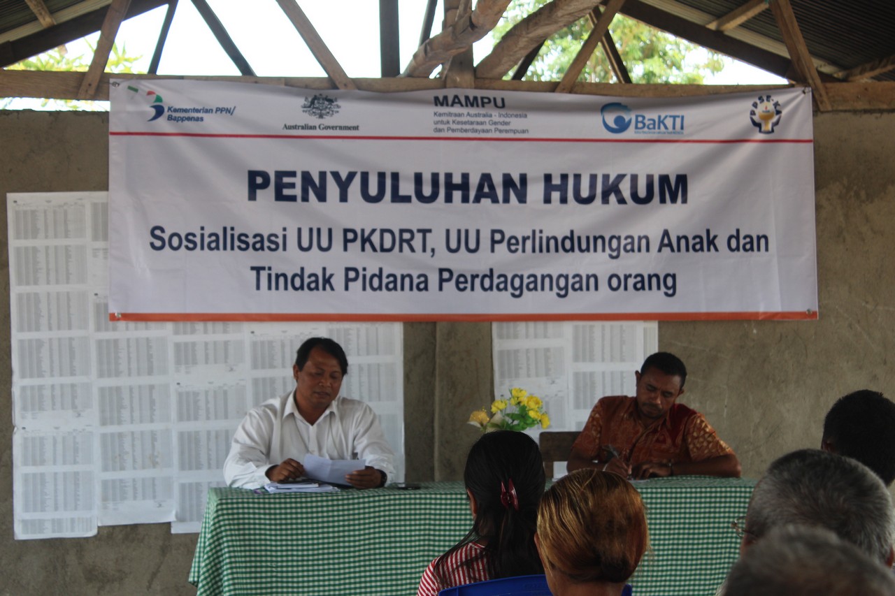 PPSE Lakukan Penyuluhan Hukum KDRT Di Raimanuk