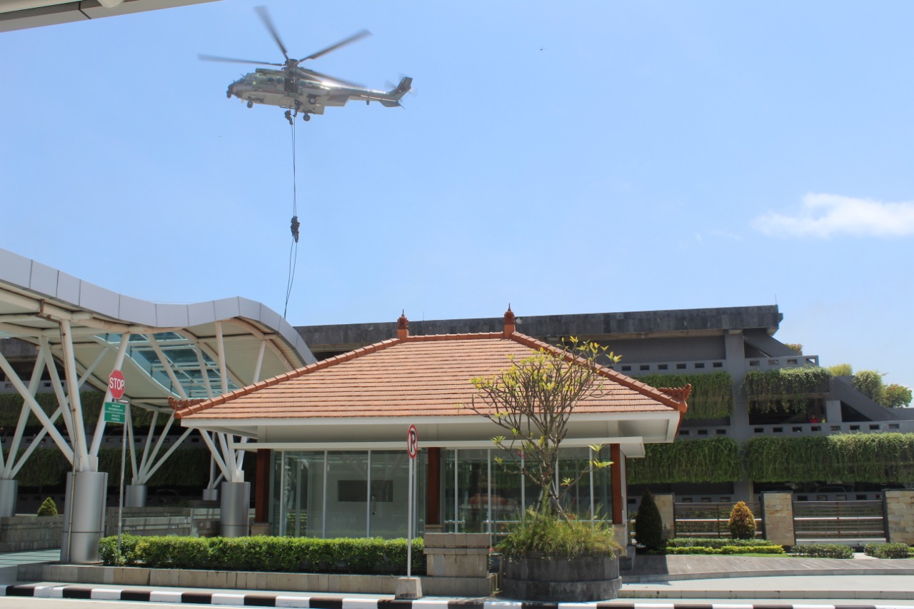 Dua Ribu Aparat Keamanan Kawal Bandara Ngurah Rai Selama IMF Dan World Bank Annual Meeting