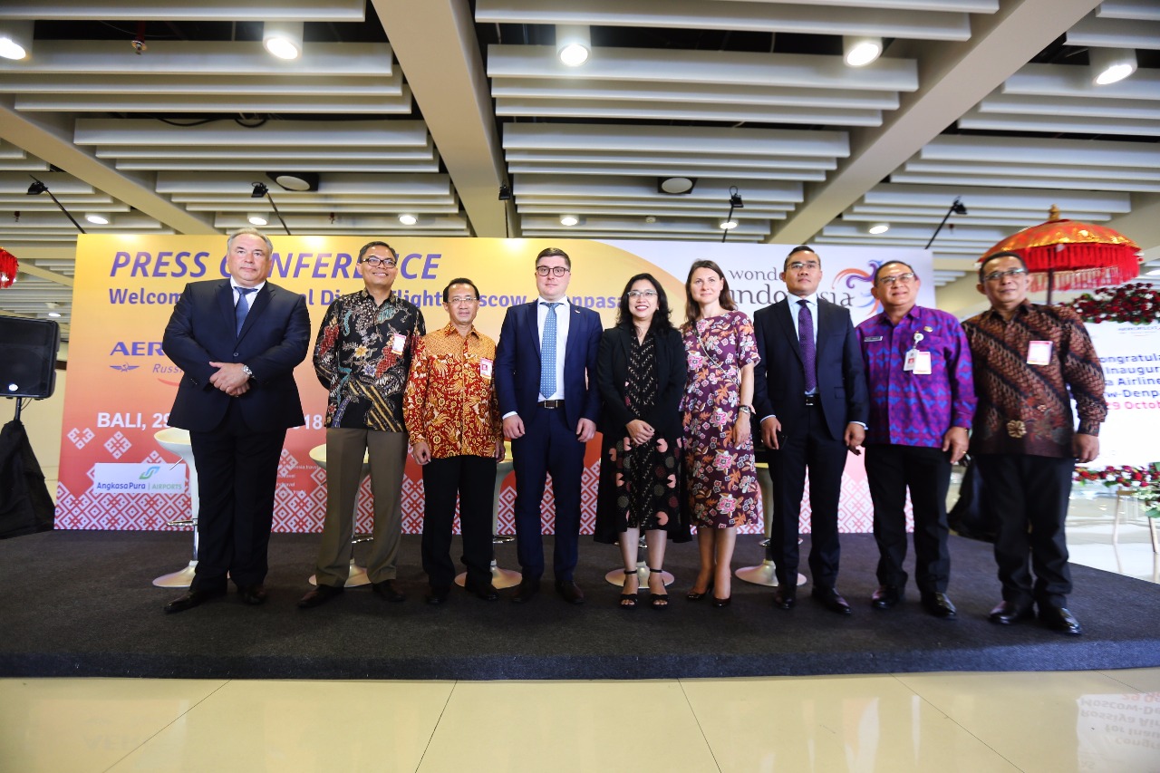 Rusia Buka Rute Penerbangan Baru Ke Bali