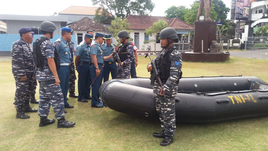 Amankan “IMF-WB”, Danlanal Denpasar Siagakan Pasukan “Kepiting”