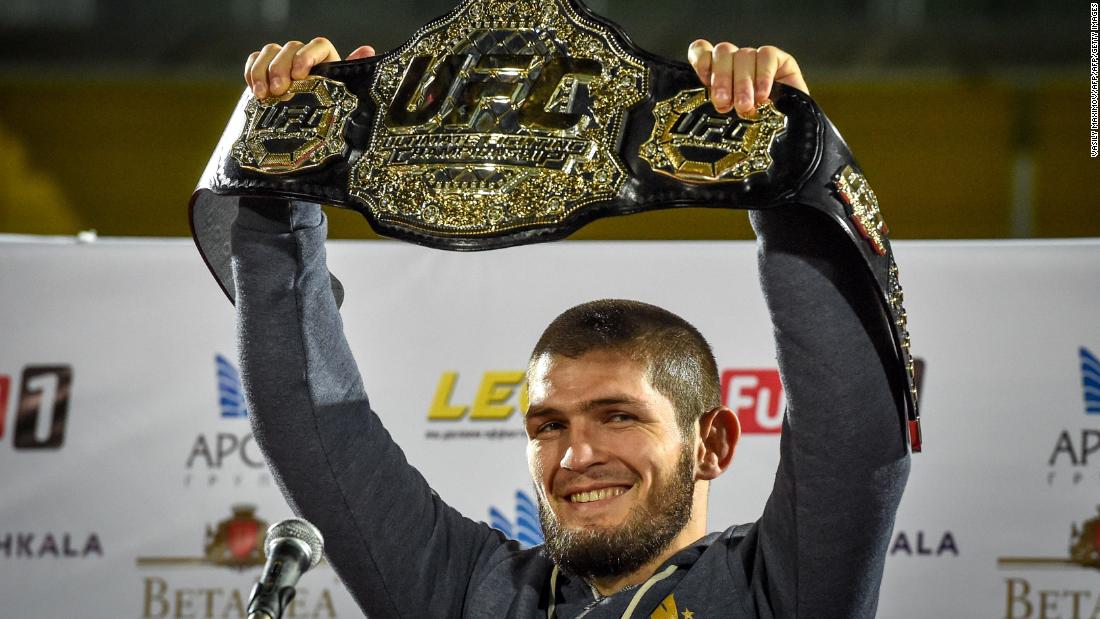 Sukses Hempaskan McGregor, Khabib Nurmagomedov Tantang Floyd Mayweather Jr