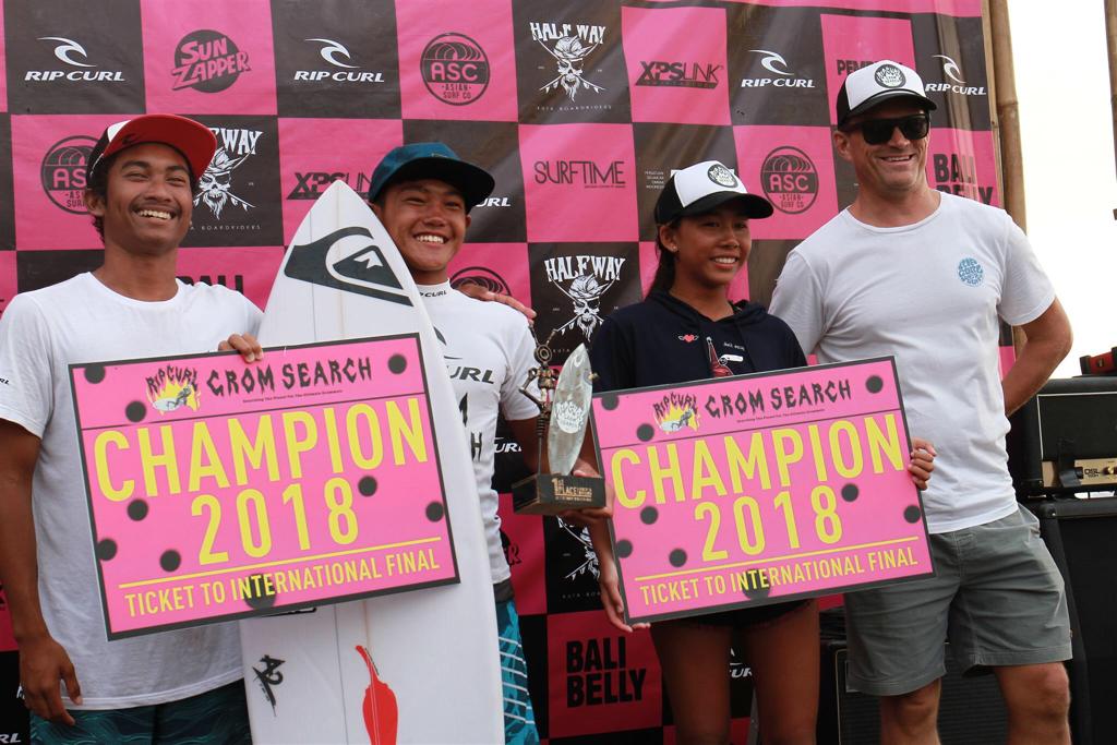 Ryuki Waida Menjuarai RIP Curl Gromsearh 2018 Dan Mendapatkan Tiket Ke Final Internasional