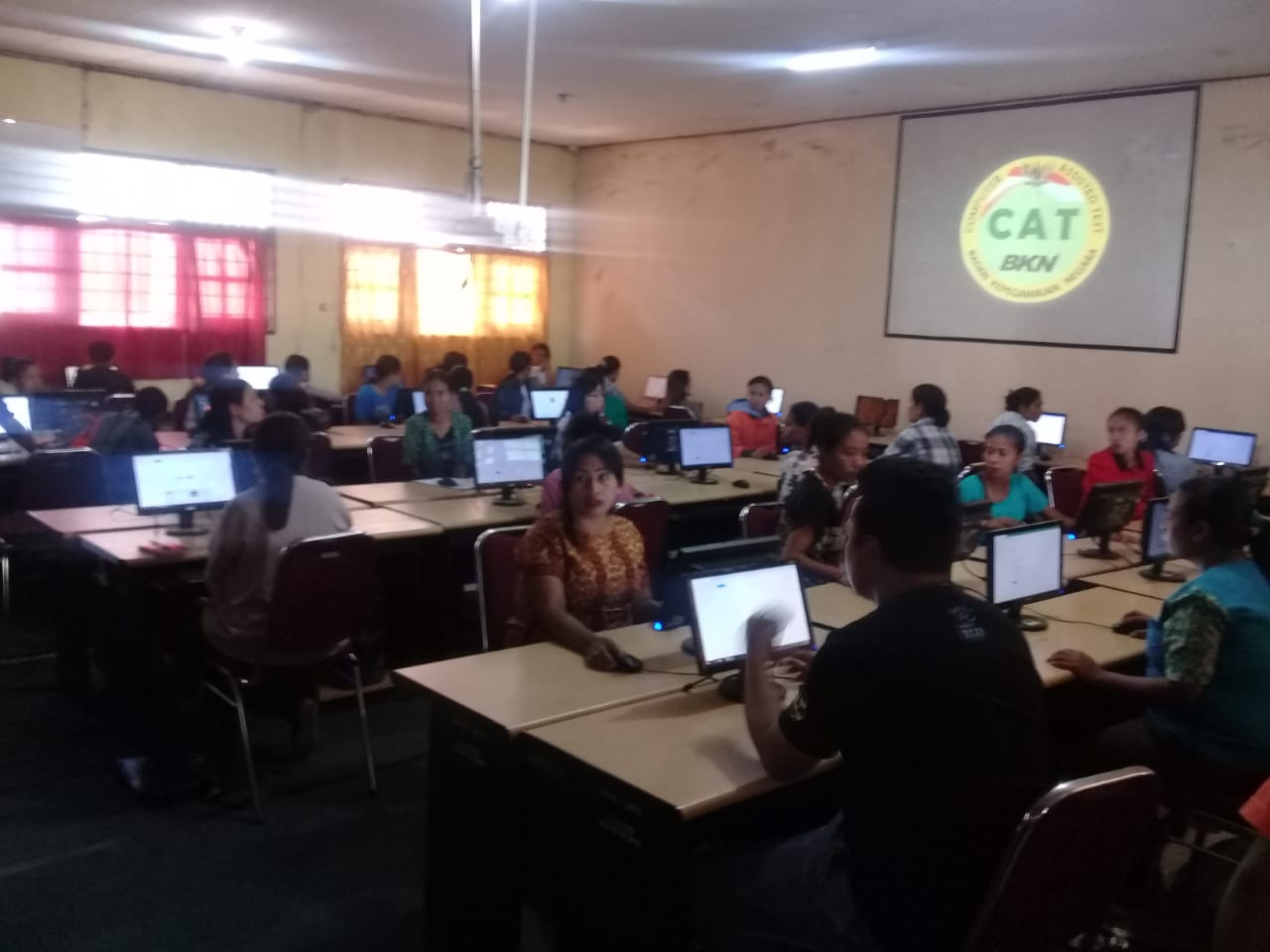 Pemkab Belu Simulasi Ujian CPNS