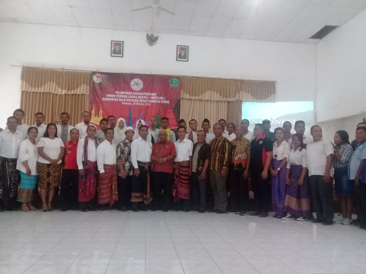 Forum Pemuda Lintas Agama Belu Dilantik