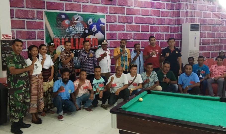 Jabal Mart Gelar Turnamen Biliar 9 Ball Di Xpresso Belu